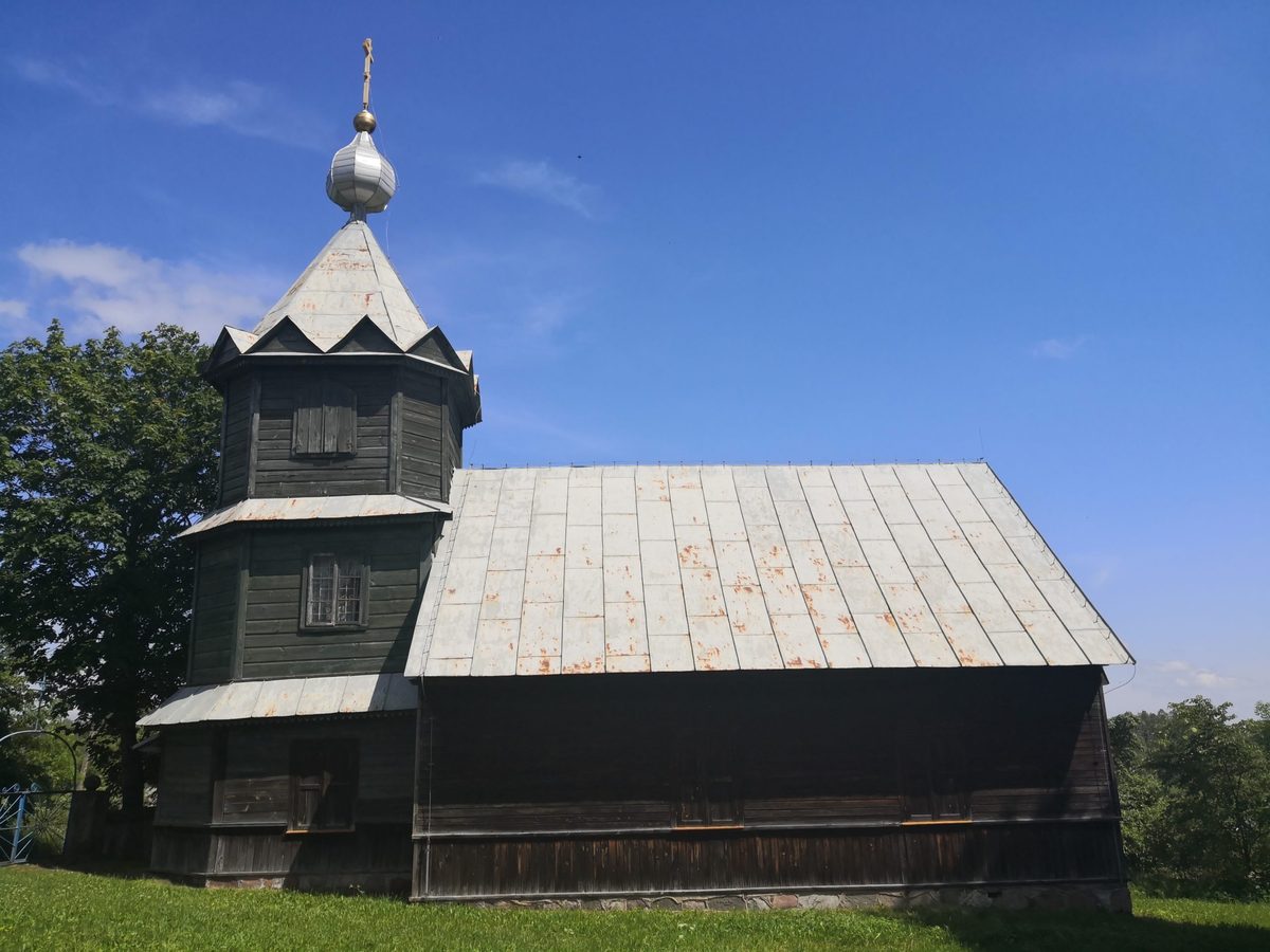 Drewniana cerkiew staroobrzędowców (Mazury / Wojnowo)