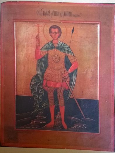 Ikona "Święty wielki męczennik Dymitr z Sołunia"